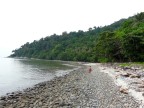 Nina on Tinggi Island beach.JPG (129 KB)